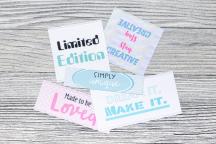 Satinera set 'Creative Statements' - Artikel-nr. 8804