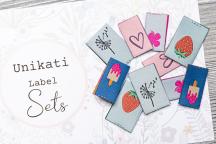 Designer set geweven labels 'Summer moments' by Unikati - Artikel-nr. 9124
