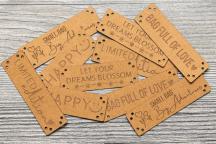 Designer-labelset FloraPap 'Tiny Joys' by Unikati - Artikel-nr. 9129