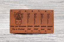 Designer-labelset 'Bloom & Flower' by Unikati - Artikel-nr. 9131