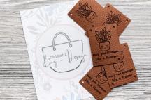 Designer-labelset 'Bloom & Flower' by Unikati - Artikel-nr. 9131