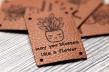 Designer-labelset 'Bloom & Flower' by Unikati - Artikel-nr. 9131