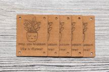 Designer-labelset 'Bloom & Flower' by Unikati - Artikel-nr. 9131