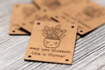 Designer-labelset 'Bloom & Flower' by Unikati - Artikel-nr. 9131