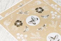 Creatieve stickers 'bloemen en insecten' - Artikel-nr. 9202