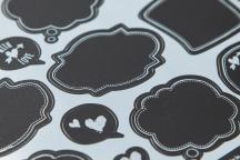 Schoolbordstickers met tekstballonnen - Artikel-nr. 9241