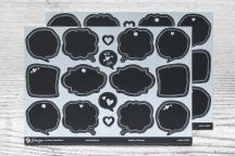 Schoolbordstickers met tekstballonnen - Artikel-nr. 9241