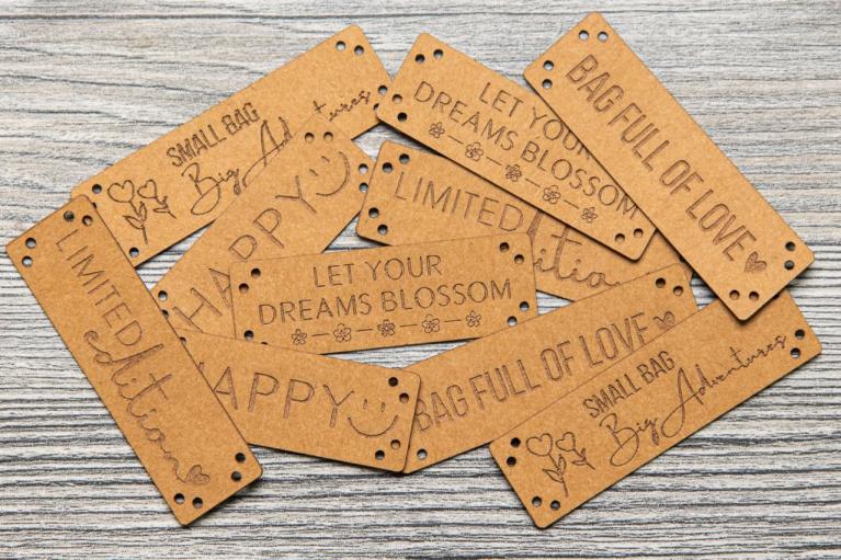 Designer-labelset FloraPap \"Tiny Joys\" by Unikati (Artikel-nr. 9129)