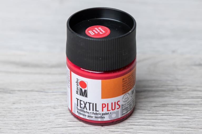 Marabu Textil Plus 50 ml  (karmijnrood) - Artikel-nr. 2511