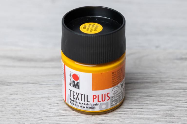 Marabu Textil Plus 50 ml  (middelgeel) - Artikel-nr. 2511