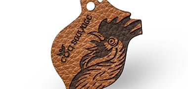 Labels van leer & alternatieven