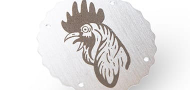 Metalen labels