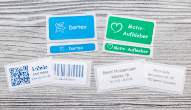 Nylon stickers